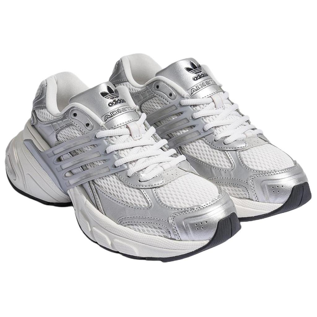 Adidas Adistar XLG Crystal White Silver Metallic Unisex Sneaker Matt-Silber KJ1386