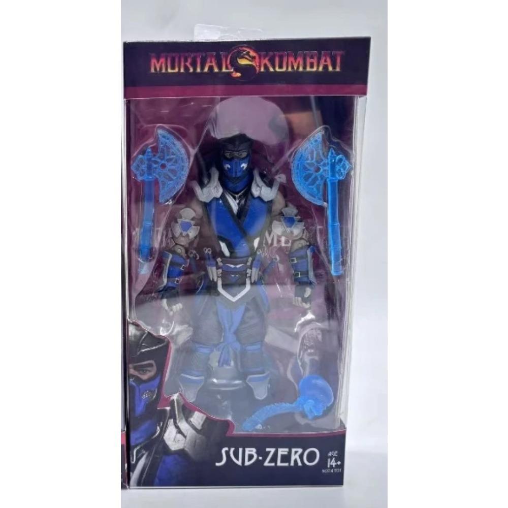 Hohe Qualität Mortal Kombat Spawn Sub Zero Scorpion 7" Gelenkige Actionfigur Spielzeug 17cm