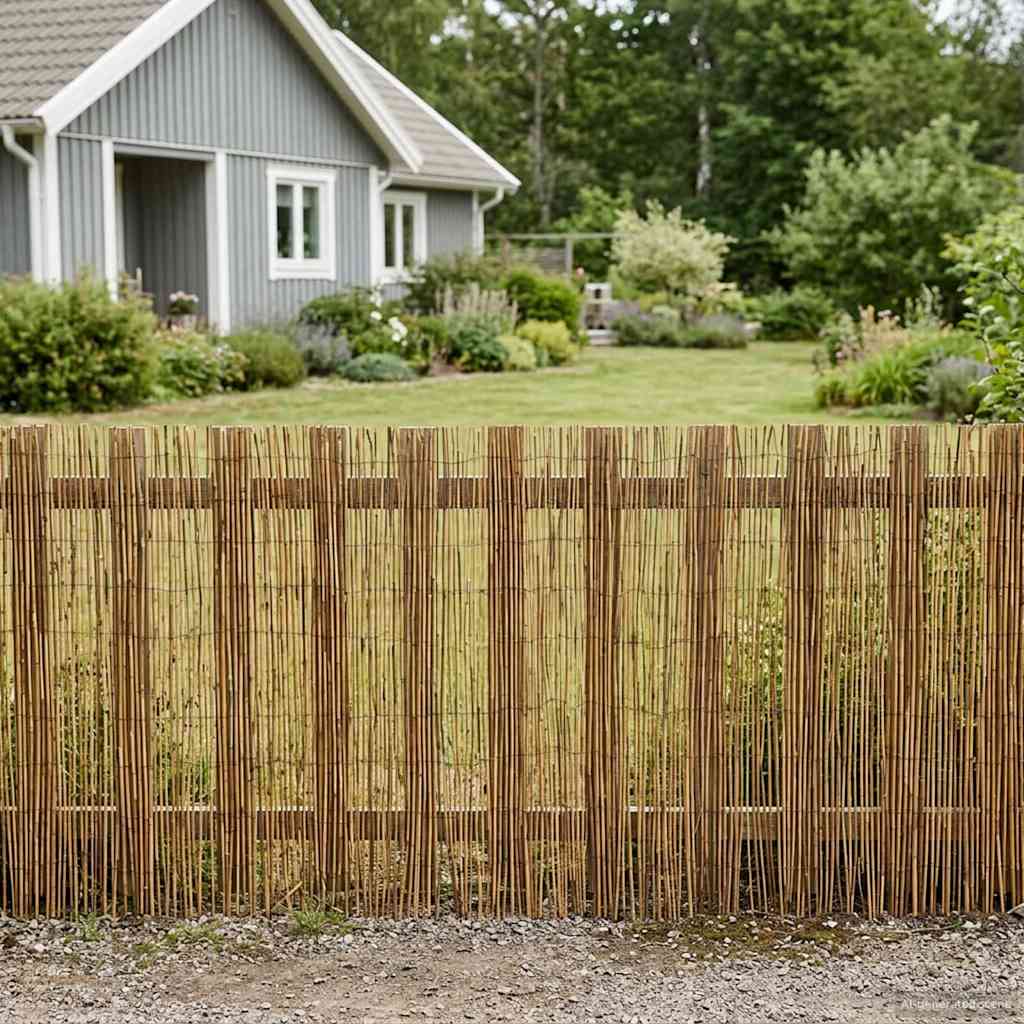 Garden Reed Fence Carbon 500 x 90 cm