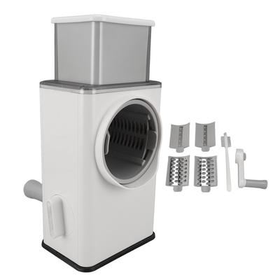 Manual Rotary Cheese Shredder Stainless Steel Multifunctional Hand Crank Vegetable Cutter for
