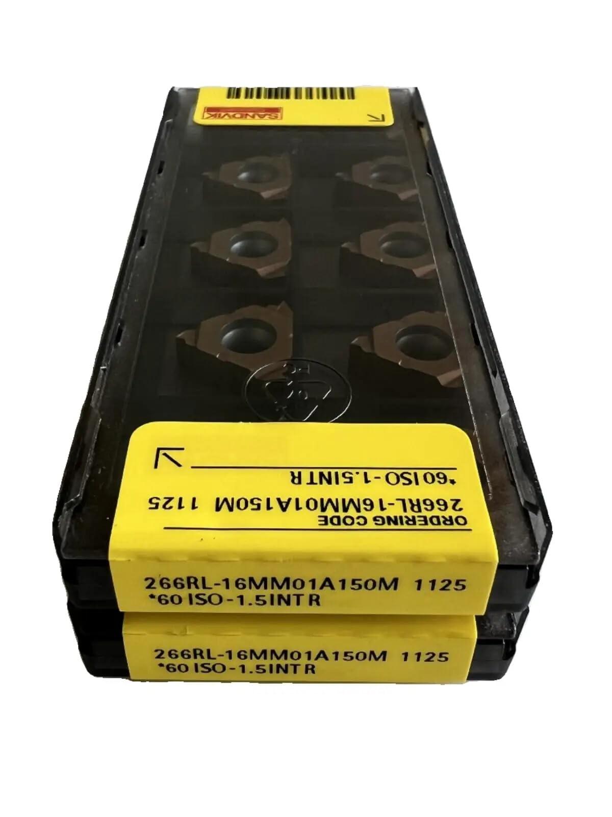 

Original Sandvik / 266RL-16MM01A150M 1125 /Carbide CNC Blade 10 PCS