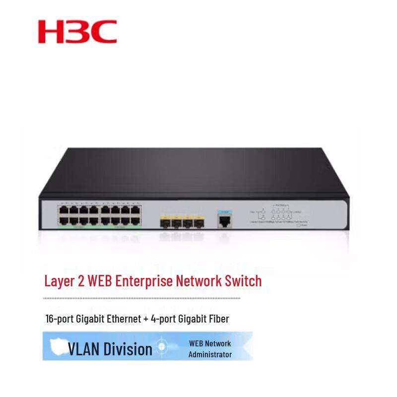 

H3C S5016PV5-EI 20-Port Gigabit Managed Ethernet Switch
