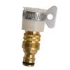 Threaded Garden Water Pipe Adaptor Fitting Universal Hose Tap Kitchen Adapters Faucet Brass Hose Tap Connector