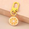 Whimsical Fruit Themed Keyring Decorative Charm For Backpacks Luggage Keys Trendy Accessory Gift