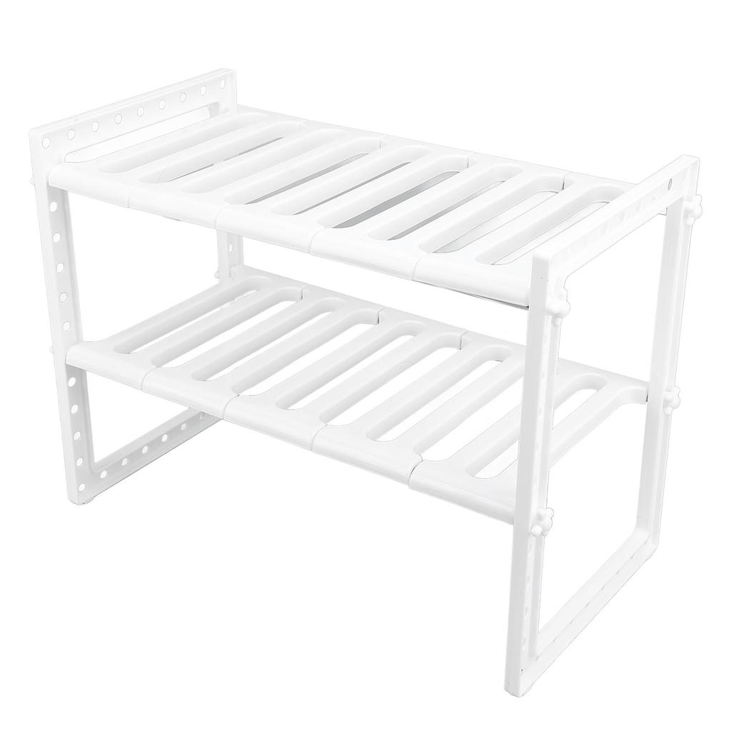 Under Sink   2 Tiers Multifunctional Stretchable Large Capacity Under Counter Storage