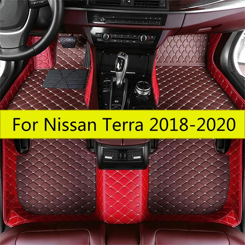 Car Floor Mats For Nissan Terra   2018 Interior Accessories Styling Waterproof Protector Covers Decoration Carpets
