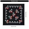 Compact Travel Bandana Skull Print Design Quick Dry Material For Adventure