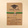 Fashionable Doctor Hat Certificate Adjustment Bracelet - Commemorative Graduation Gift for Students Seasonal Friendship