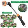 Portable Electric Garden Sprayer Yard Lawn USB Rechargeable Plant Spray Mister Telescopic Watering Spray Irrigation Tools