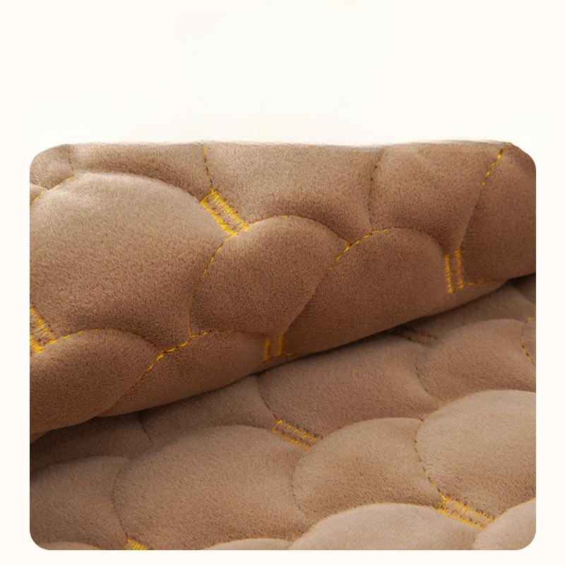 Winter Chinese Sofa Cushion Thickened Non-Slip Cover Cover Four Seasons Universal Solid Wood Cushion Furniture Rosewood Plush Cover Cloth