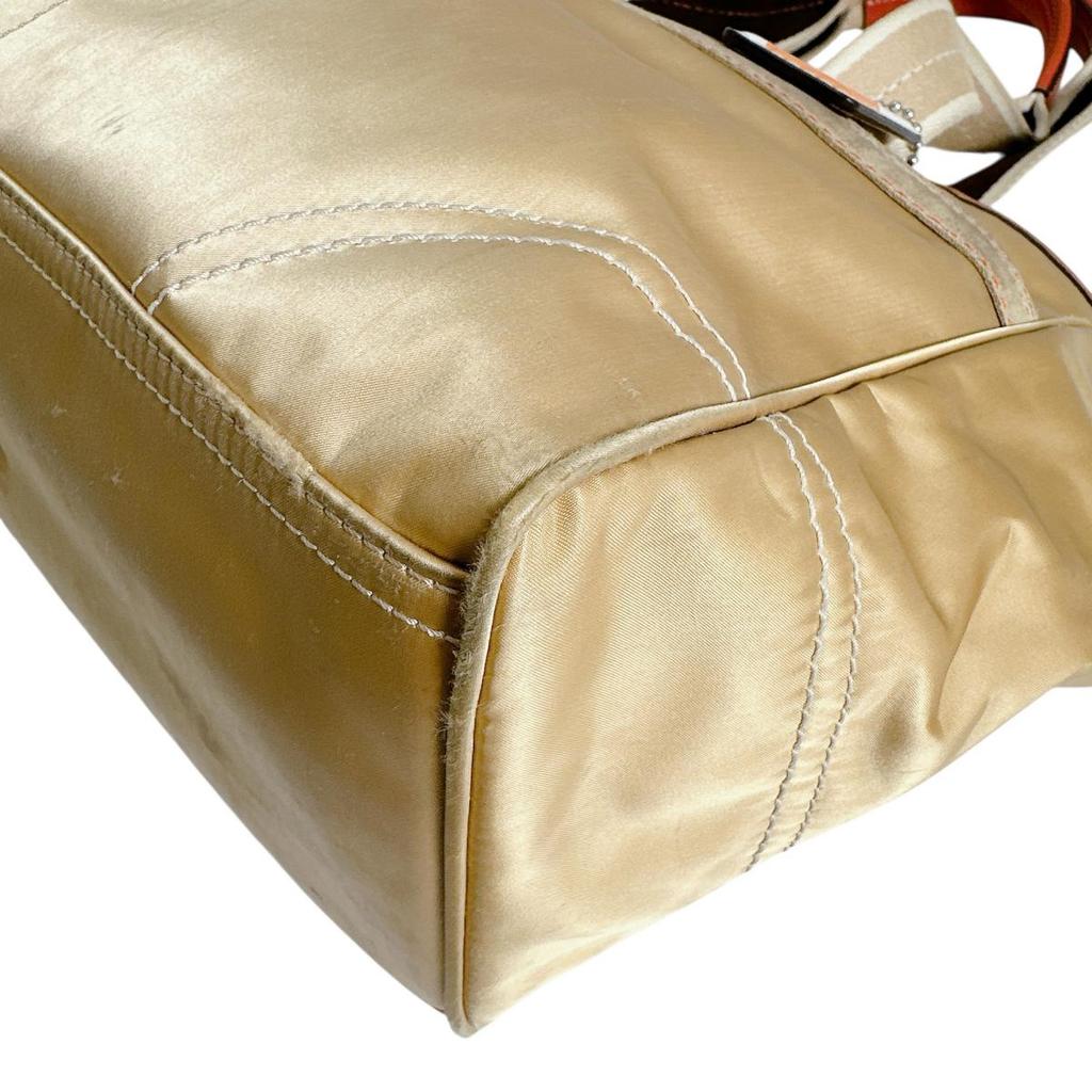 Coach Geantă de mână Ashley Dot Nylon Maro Femei B1481-F20027 Folosită