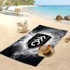 Fulham Football Print Beach Towel, Large Soft Quick Dry Towel for Beach Camping Swimming