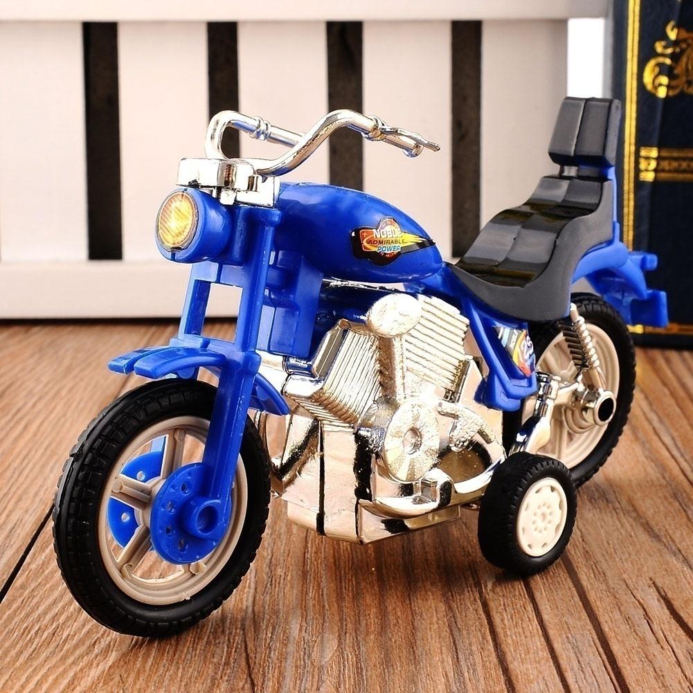 2 Pcs New Plastic Motorcycle  Motorbike Toy Model Vehicle Model Auto Model Hobby Toys Replace Kids G