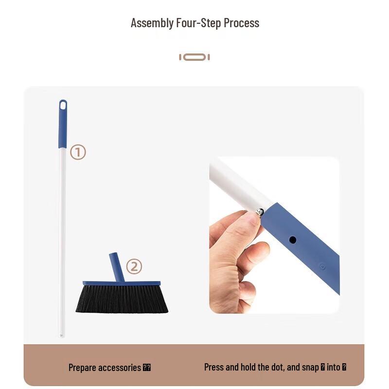 CHAHUA Household Broom & Dustpan Set