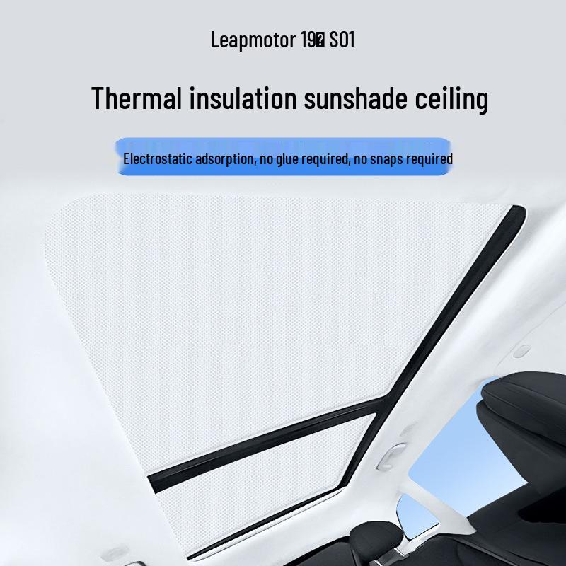 Leapmotor 2019 S01 Sunroof Opaque Sunshade – Heat Insulation & Privacy Protection