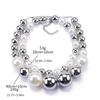 Elegant Pearl Beads Ball Necklace Temperament Clavicle Chain Birthday Gift