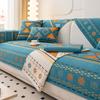 Bohemian Sofa Cover, Universal Anti Slip Sofa Mat, Scratch Resistant, Pet Friendly, Protective Cover, 1, 2, 3, 4 L