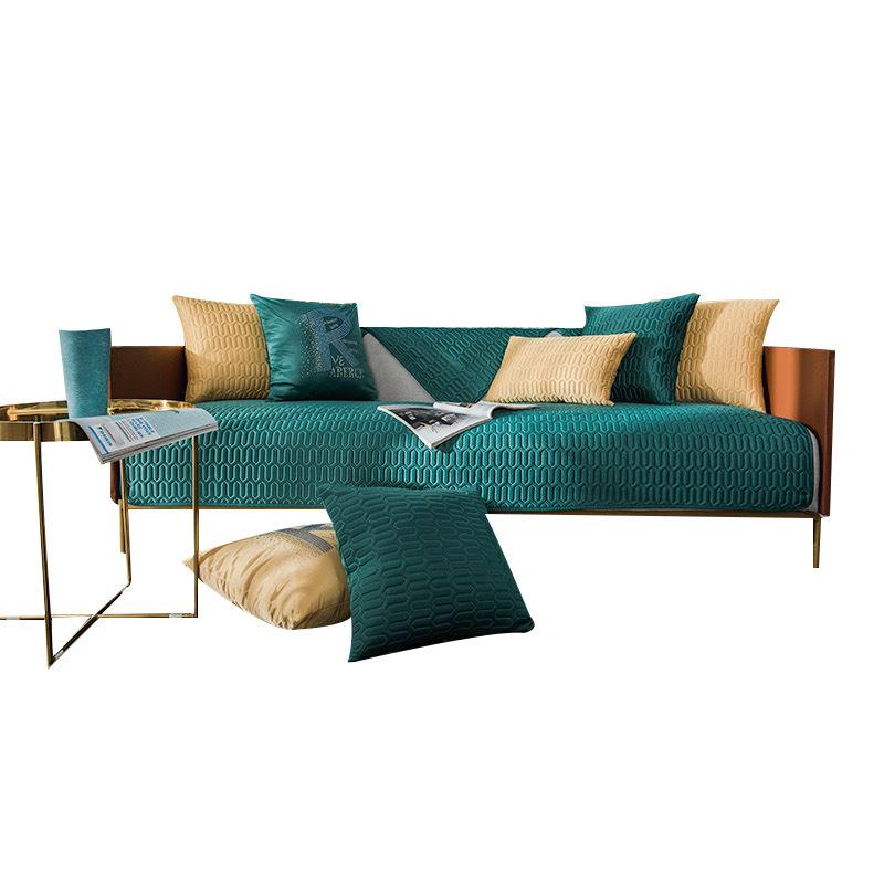 Summer Ice Silk Latex Sofa Mat Non Slip Four Seasons Universal Full Cover Sofa Cover Sectional Sofa