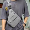 New Simple and Fashionable Breast Bag Men's Fanny Pack Storage Bag Personalized Shoulder Backpack Crossbody Travel Bag