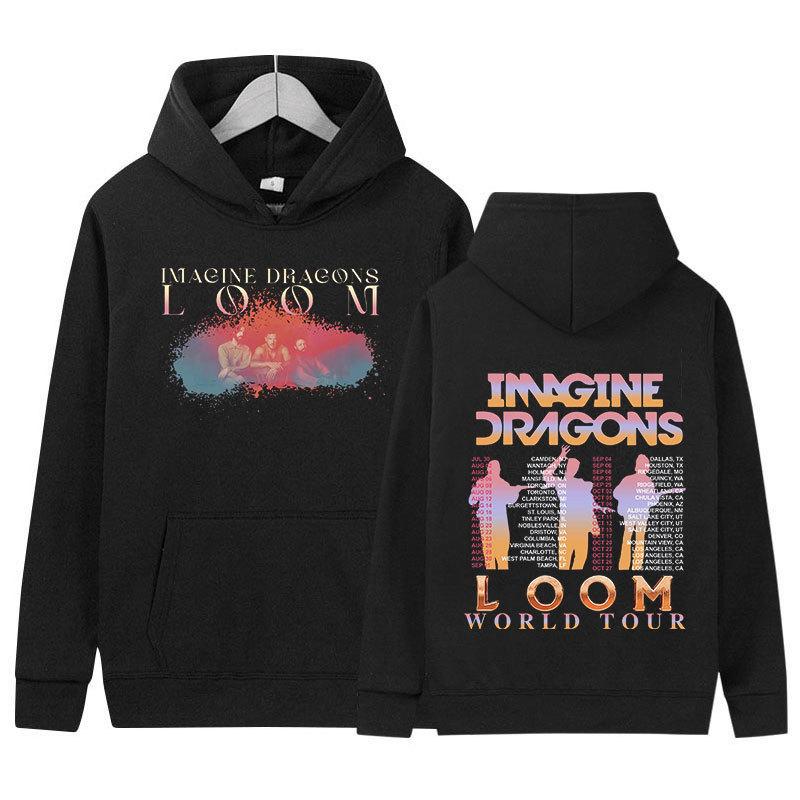 Rock Retro Imagine Dragons L00M World Tour New Hoodie