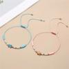 12PCS Cartoon Turtle Bangle Bracelet Set Alloy Painted Beads Pearl Decor Adjustable Friendship Jewelry Gift for Kids Teens