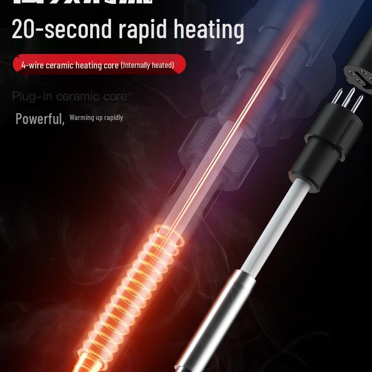 DELIXI Adjustable High-Power Electric Soldering Iron for Home Repairs