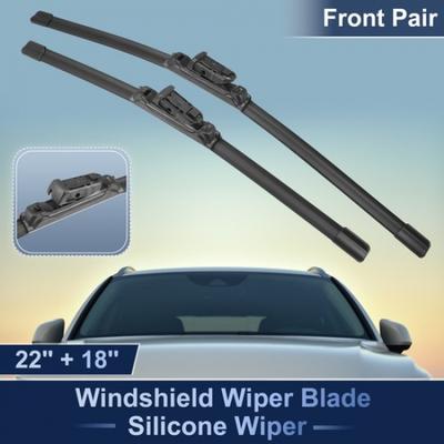 2 Peças Lâminas Limpador de Para-brisa de Silicone Dianteiras para Chevrolet Colorado 2015-