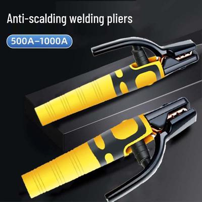 Industrial Grade Drop-Proof Electrode Holder: European Style Welding Gun Handle, 500A/800A, Heat Resistant