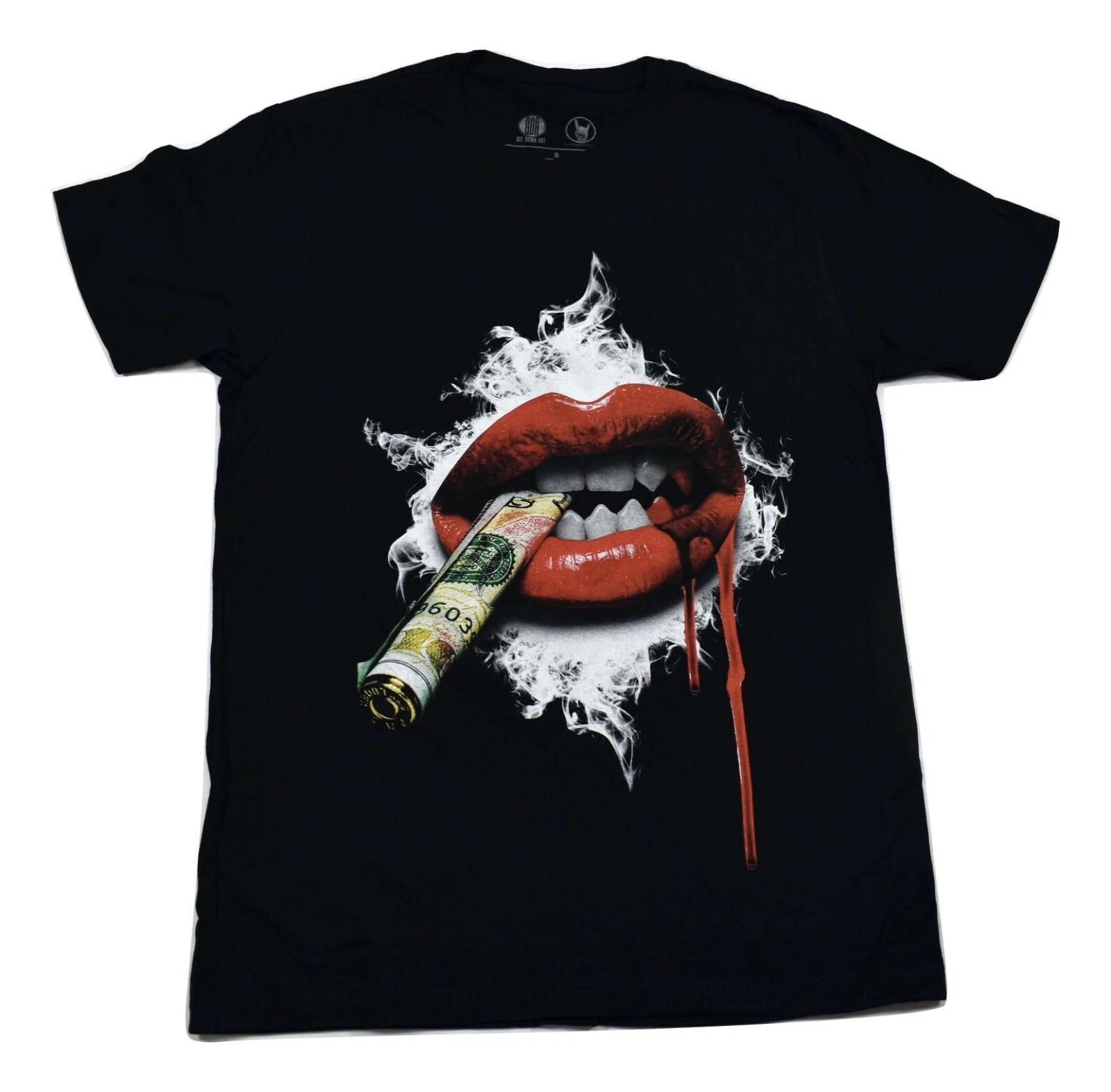 Get Down Art Мужская рубашка Lip Service от Daveed Benito Новая S, 2XL 3XL