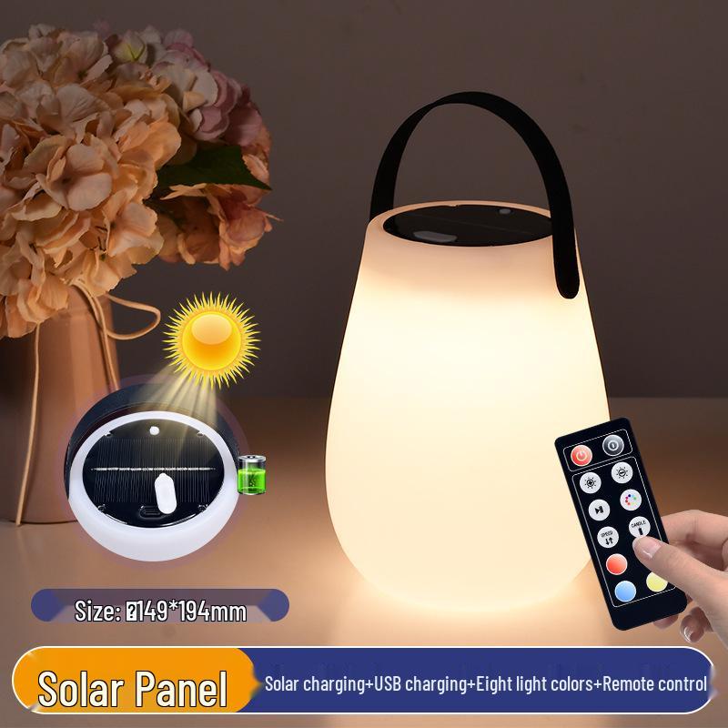 Portable Multicolor LED Table Lamp for Outdoor, Bar, Restaurant, Hotel, and Indoor Night Use