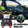 Professional Car Air Conditioning Recharges Complete Set with Quick Connect Fittings Suitable for R22 R134 R404 R41