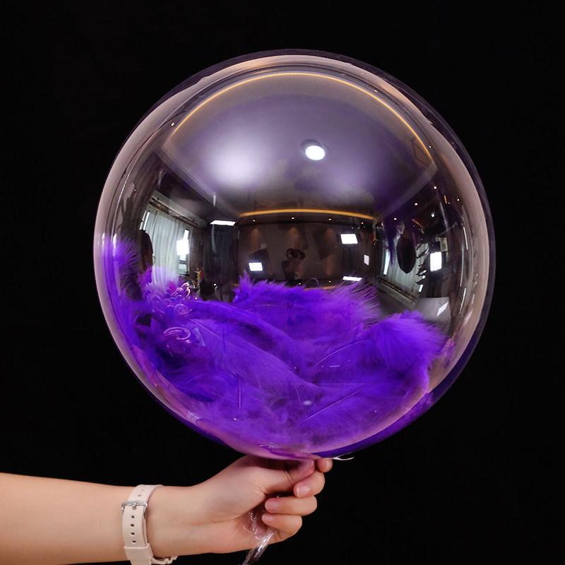 Şeffaf Bobo Balon Seti: Festival ve Parti Süslemeleri İçin 18", 24", 36"
