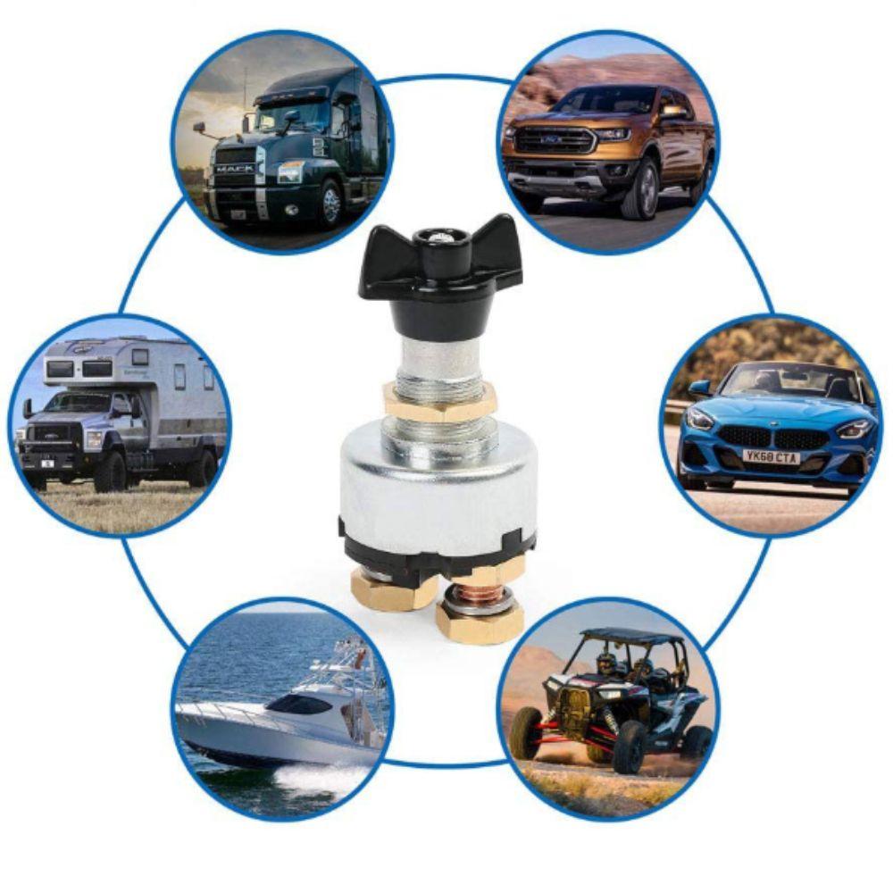 Disconnect Function Master Battery Disconnect Switch 12-24V Cut Off Switch  Auto Truck Use