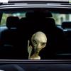 1PC Alien Winken Auto Aufkleber Auto Fenster Wasserdicht Vinyl Aufkleber Langlebig Fahrzeug Stoßstange Körper Lustige UFO Dekoration Universal