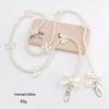 Yi Lian Handmade ABS Pearl Beaded Crossbody Bag & Phone Lanyard Strap