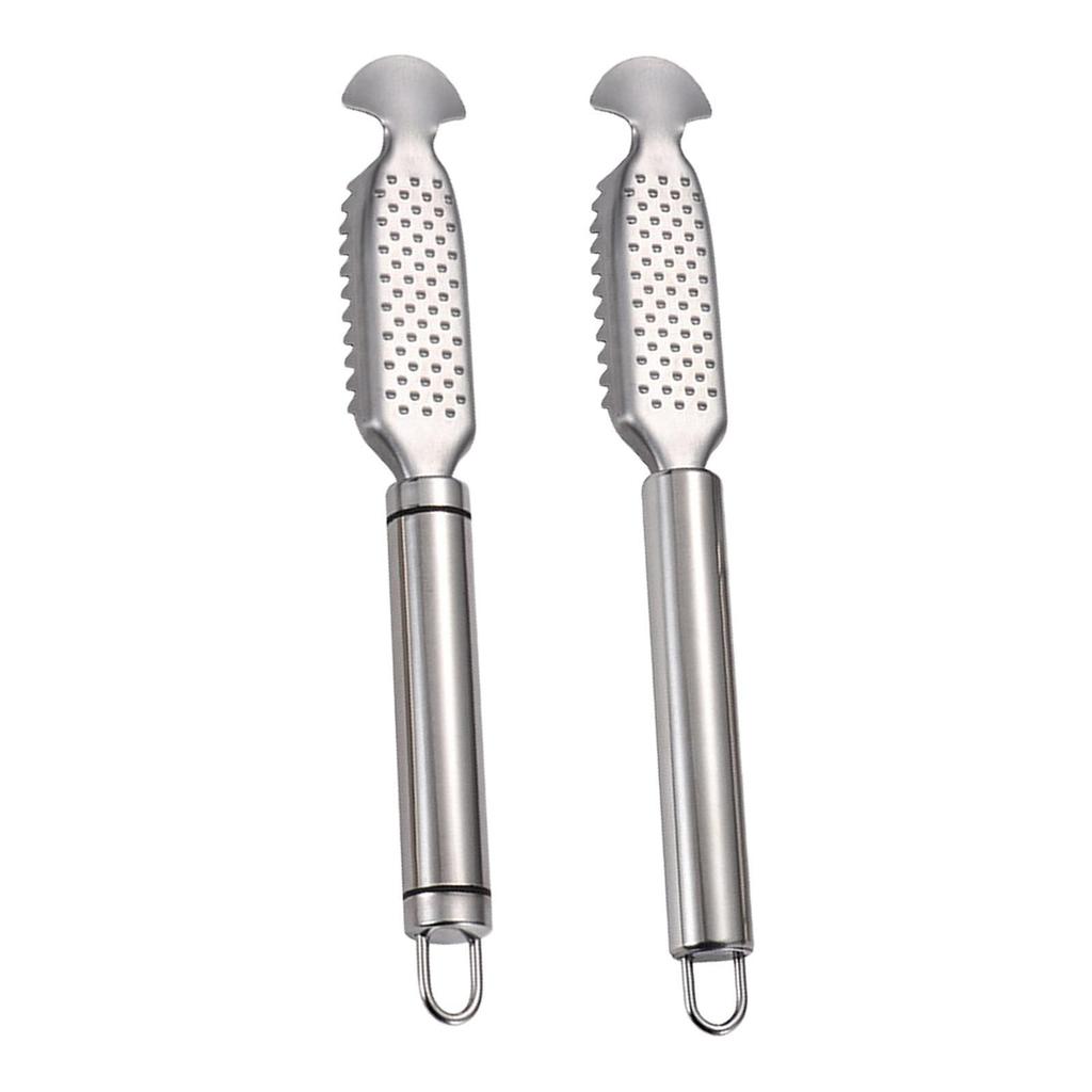 Fishes Scale Scraping Tool Stainless Steel Premium with Sawtooth Peeling Manual Fishes Scale Remover Cleaning Tools for Kitchen