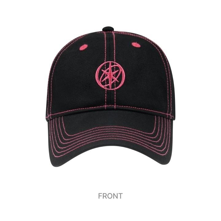 KATSEYE – Pink Logo Ball Cap [KATSEYE ESSENTIALS Official MD]