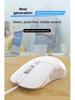 6-Button Macro Gaming Mouse with 4800DPI, Adjustable Speed, and LED Lighting - Model P-B1