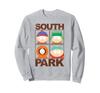 South Park Character Grid Distressed Funny Cartoon Sweatshirt