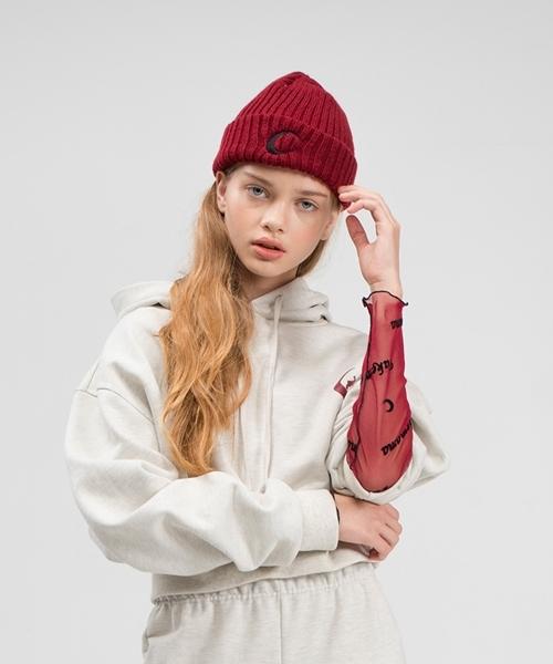 Fake Mama See-Through Top [Burgundy] Burgundy