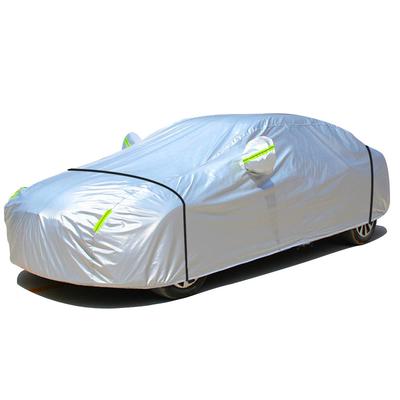 LINFEN Full Car Waterproof Body Car UV Yellow Sand Strong Elastic Windproof Rope Universal Fit for Compact and SUVs 525 X 195 X Cover, Cover, Cover,