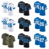 Detroit Lions NFL Football Jersey da Uomo in Rete Ricamato a Maniche Corte Abbigliamento di Squadra per i Tifosi Giorno della Partita
