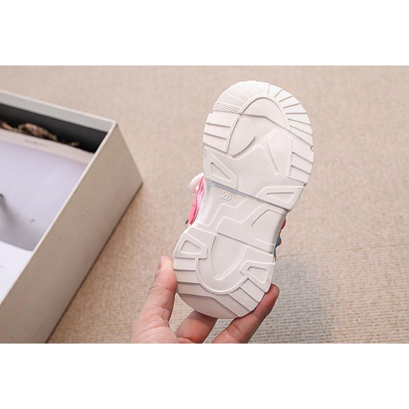 Children Children's Shoes Boy Daddy Shoes Girl Sports Shoes Spring and Autumn New Children's Non-slip Soft Sole Running Shoes