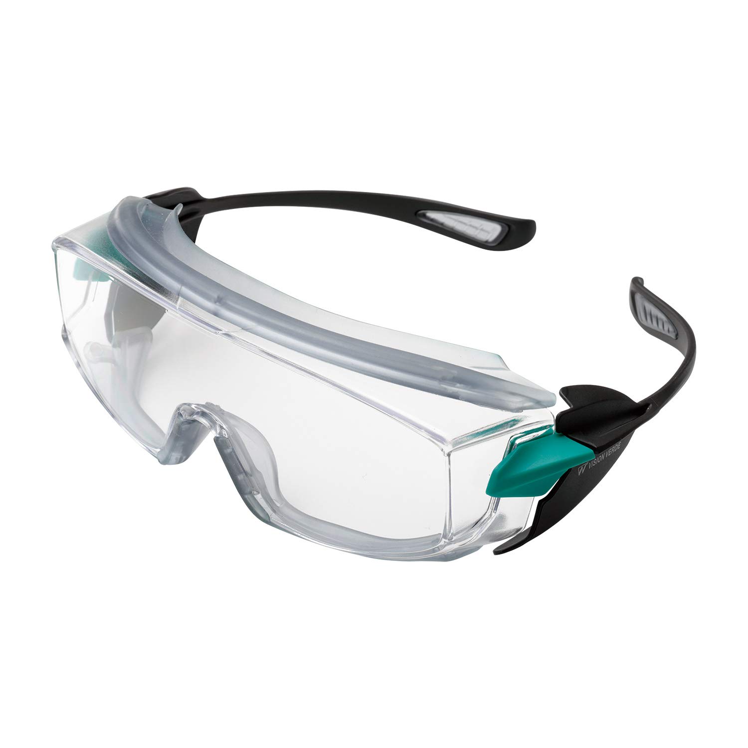 

Midori Anzen Vision Verde Safety Overglasses for UV VS305F Eyewear, Work, Anti-Fog, Protection, Dustproof,