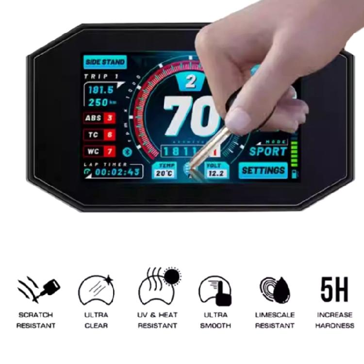 Dashboard Screen Protector Transparent Cluster Display Film Motorbike Accessories Instrument Scratch Protection Film