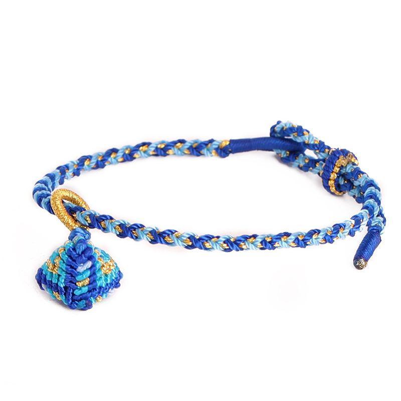 

Линьшань Узел Фестиваль Драконьих лодок Красочный Веревочный Браслет Детский Взрослый Маленький Цзунцзы Ручной работы Веревка для рук Пятицветная нить Подвеска в древнем стиле 16cm Baolan