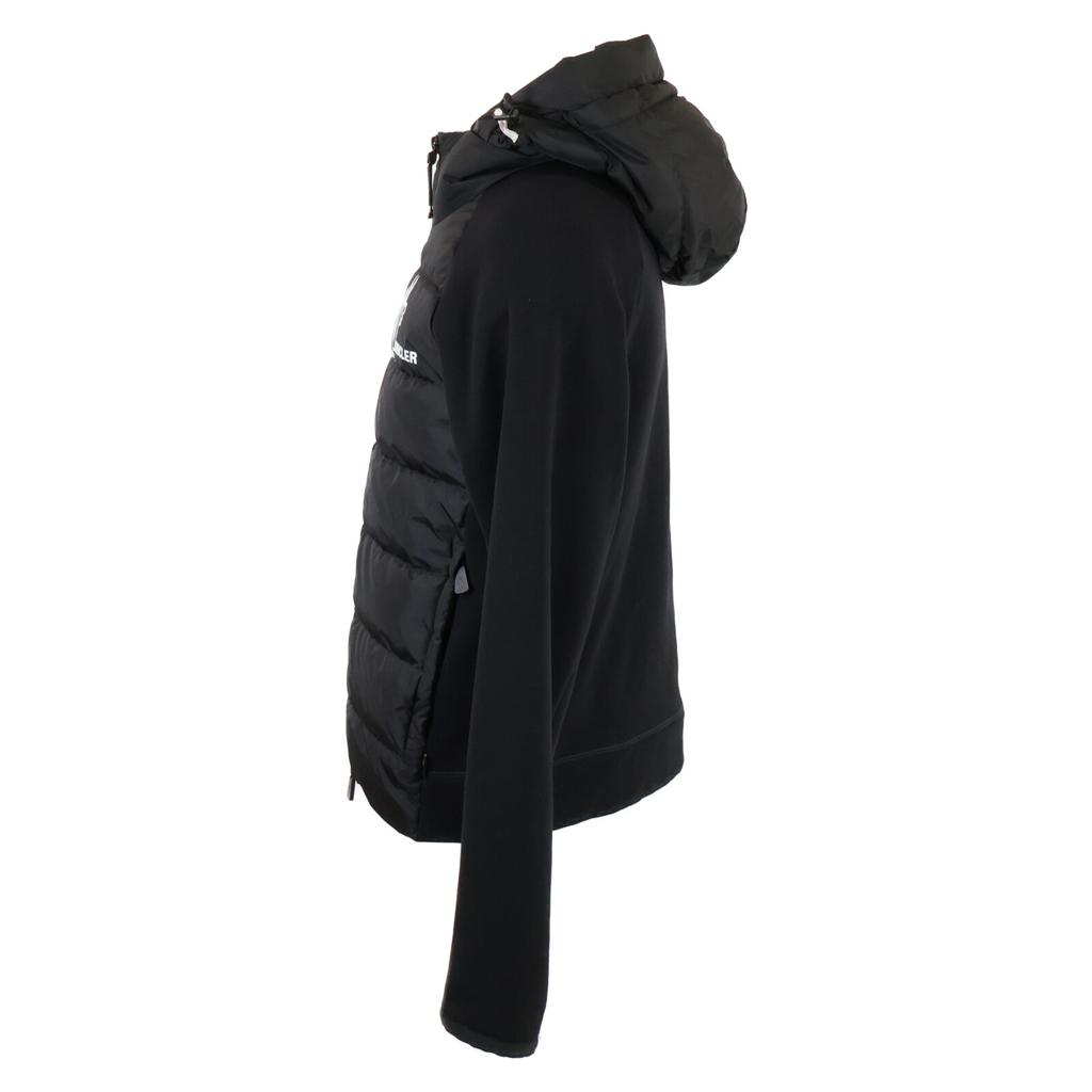 Moncler GRENOBLE Grenoble [Good Condition/24 Year Old] J20978G00026 MAGLIA CARDIGAN Hybrid Hoodie Down Jacket M blackUsed