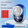 Mini Electric Shaver Portable Pocket Size Rechargeable Razor Waterproof Grooming Tool for Men Travel Office Business Trip