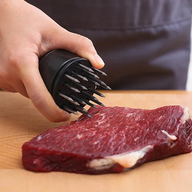 Meat Tenderizer Stainless Steel Knife Beaf Steak 56 Blades Needle Professioal Kitchen Cooking Tools WF