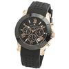 Salvatore Marra Men's Chronograph Business Analog Quartz Watch, Black, Limited Edition (PGBK)